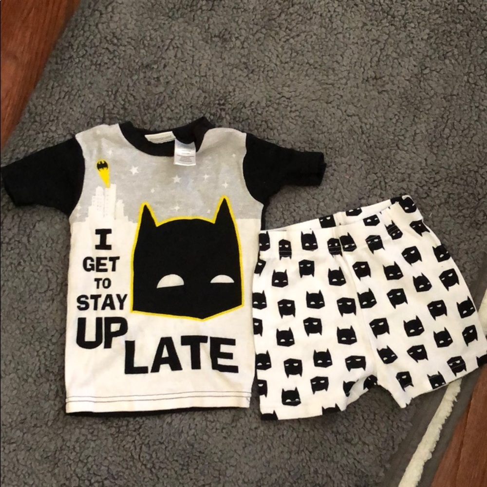 Batman pj set size 4T